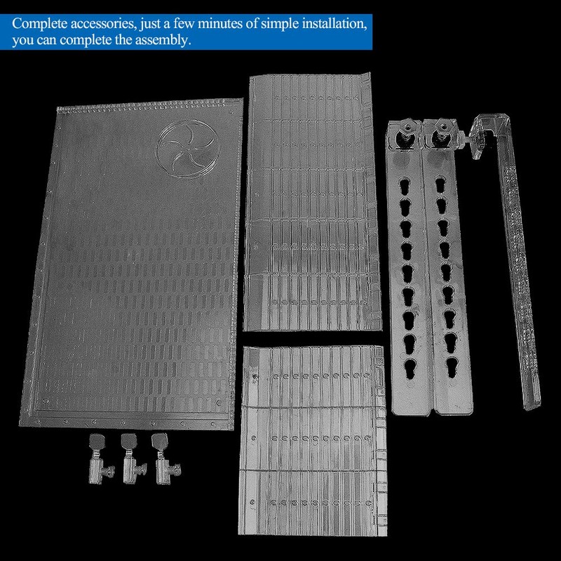 Toolzia Turtle Basking Platform, Aquarium Turtle Accessories Tank With Rock