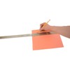 Westcott Stainless Steel Ruler, Zero-Center Scale with Non-Slip Cork Backing,