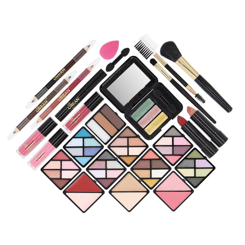 Vegan Makeup Vanity Case Love Urban Beauty Luxe Gold Touch