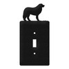 SWEN Products Great Pyrenees Metal Wall Plate Cover (Single Switch,