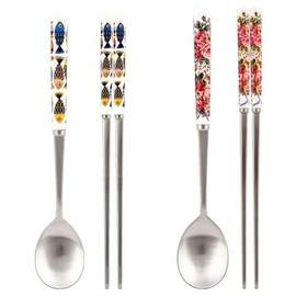 Bluefish Honeymoon Rose Ceramic Cutlery / 블루피쉬 허니문로즈 도자기 수저