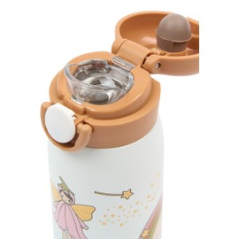 Fabelab Children's Drinking Bottle, 320 ml, Children's Drinking Bottles, Fairy, Stainless Steel, BPA-Free, School Leak-Proof, Water Bottle