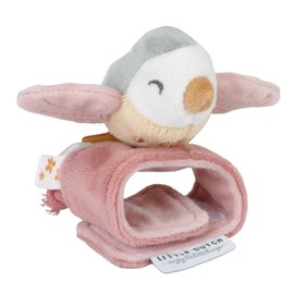 Little Dutch 8724 Wrist Rattle Flowers & Butterflies Pink