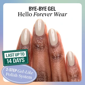 Chillhouse - Forever Wear, Chill Paint (Step 1) - Not in the Mood (Grey) - Nail Polish - Use with Magic Finish Top Coat Only - Nail Care As You Wear - Latina Founded & Women Owned - Beauty & Self Care
