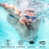 Water Gear Razor Anti-Fog Goggle (Blue W/Blue Frame)