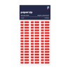 PAPERZIP - Denmark Flags (Dannebrog) – 48 Stickers for Business,