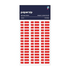 PAPERZIP - Denmark Flags (Dannebrog) – 48 Stickers for Business, Schools, Celebrations