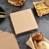 Kichvoe 500 Pcs Food Basket Liner Wax Paper Sheet Square
