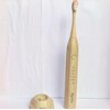 MgcSto High-Efficiency Electric Bamboo Toothbrush Set - 4 Replaceable Bamboo
