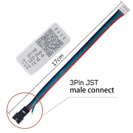 RGBZONE DC5-24V SP110E Bluetooth Pixel Light Controller by Smart Phone APP for WS2812B WS2813 SK9822 APA102 SK6812 LPD8806 DMX512 1903 RGB/RGBW LED Strip Light