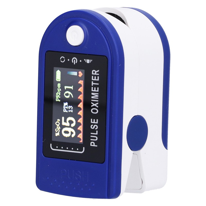 Oximeter Finger Fingertip Portable Blood Oxygen Saturation Pulse Heart Rate