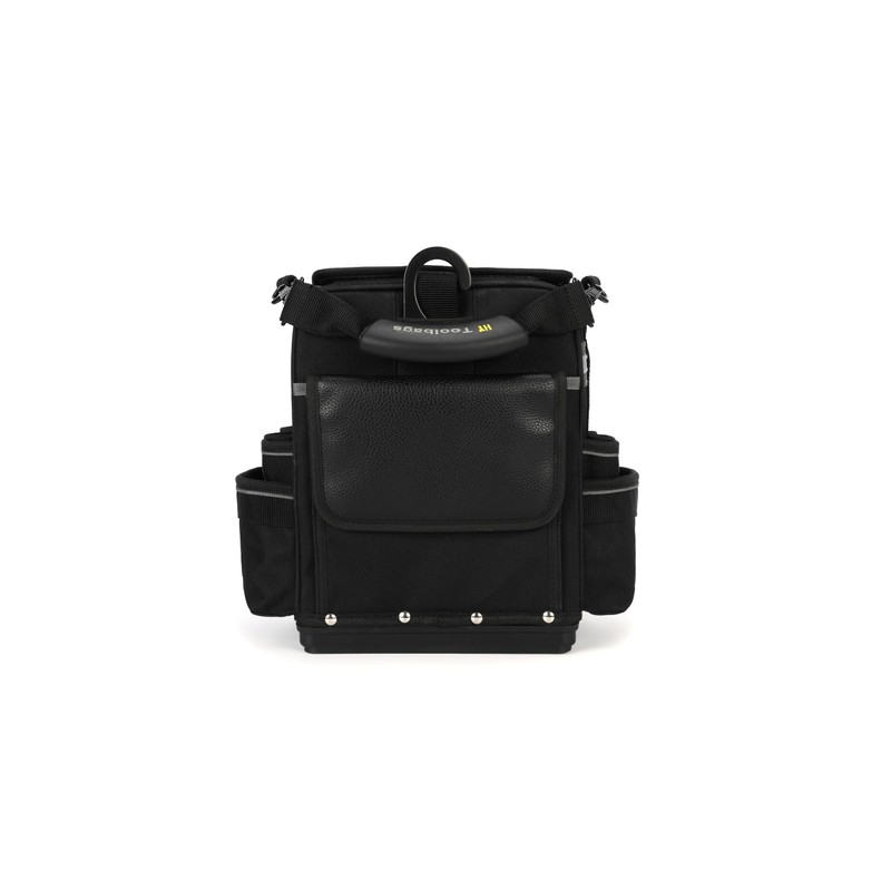 Closed Top Toolbags Professional Electrician Tool Bag, Tool Organizer, HVAC,Black,