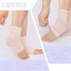 Dream Mono Heel Care Socks, 1 Pair Set, Moisturizing Gel