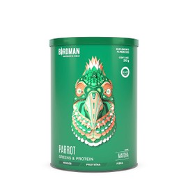 BIRDMAN Parrot Greens  Protein Super Alimento, Colacion De Verdes  Proteina En Polvo (Vegana) Certificado Kosher, Alto En Fibra Vitamina A, C, B9,... 