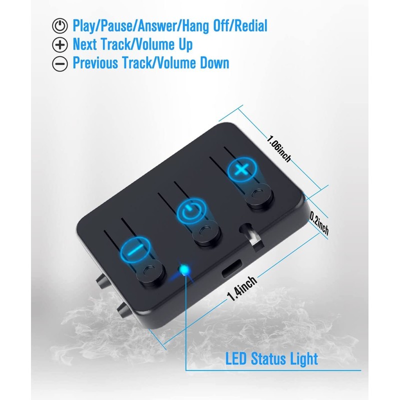 LC-dolida Bluetooth Control Module&Speakers Bluetooth Eye Mask Headphones Bluetooth Headband