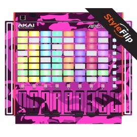 StyleFlip Skins Akai APC Mini MK2 Skin | Camo Pink | Protective Decal | StyleFlip Skins