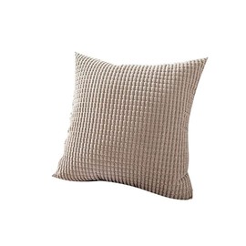 45x45 Plain Solid Colour Cushion Cover Decorative Pillow Case Home, Hidden Zipper Design, Handmade Quality