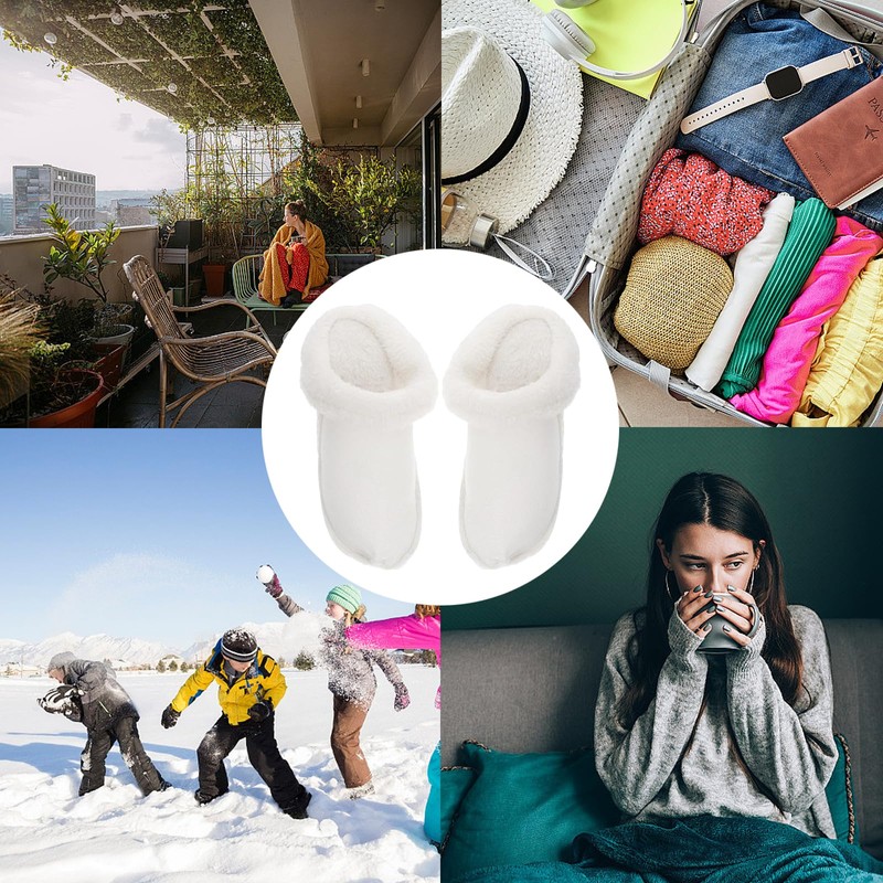 2 Pair Inserts, Liner Inserts Fluffy Replacement,Socks Liners Cozy &