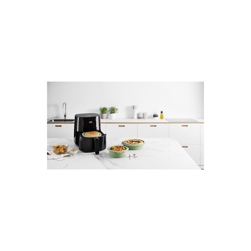 Lékué - 15cm Multi Function Air Fryer Mould - Green