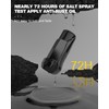 GAsupply 1/2-20 Extended Open End Acorn Lug Nuts Black, 1.9"