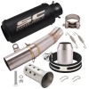 Unbranded Exhaust System Muffler Tips Mid Link Pipe Kit For