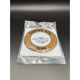 EDCO NEW - 1 Roll EDCO Black Back Copper Tape, 5/16 Stained Glass Foil