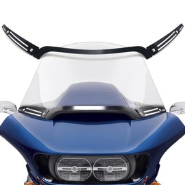 Motorcycle Split Windshield Trim Center Side Trim kit fits for Harley Touring Road Glide FLTRX FLTRK FLTRXS 2015-2023