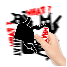 Pack 3 Pcs Funny Black Cat Sticker for Cars Vehicles Trucks Laptops Car Window Walls Cute Bumper Stickers Waterproof Reusable Removable Large Vinyl Decals Exterior Accessories