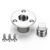 YUSOVE Garboard Drain Plug Kit,Marine 316 Stainless Steel Drain Plug