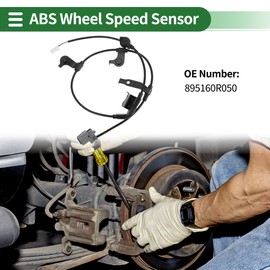 Motoforti ABS Wheel Speed Sensor ABS Sensor Anti-lock Braking System Sensor for Toyota RAV4 2013-2018 for FWD No.895160R050 Rear Right