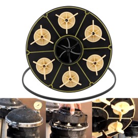 6-Port Water Valve Module Replace for Paramount 004-302-4408-00, 004302440800 6 Port Module Kit with Valve Shell O-Ring 005-302-0100-00, 005302010000