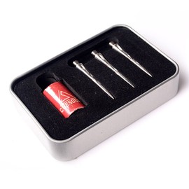 CUESOUL 3 Pcs 2BA Titanium Conversion Steel Tip Points For Darts A1103B