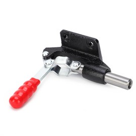 Fafeicy Hand Tool Toggle Lever Tensioner, Welding Toggle Lever Tensioner Horizontal Mounting Stroke Push Pull Quick Release Hand Tool Non-Slip Red Horizontal Tensioner, Quick Clip