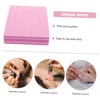 FOMIYES 50pcs Nail Sponges Manicure Tools Nail Buffer Block for