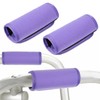 2 PCS Walker Handle Cushions, Purple Walker Hand Grips Covers,