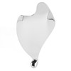 Stainless Steel Gua Sha Board Puffiness Reduction Lymphatic Drainage Heart