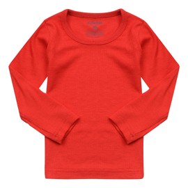 AVAUMA Baby Boys Girls Pajama Set Kids Toddler Snug fit Ribbed Sleepwear pjs for Daily Life Style (L/Red(L))