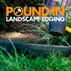 EasyFlex Pound-in Landscape Edging with Anchoring Stakes, 4.5 in. Straight