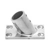 Yacht Steel Rail Foot 60° 25 mm, 81 x 48