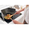 HIC Kitchen 3-Sided Splatter Guard, Non-Stick Carbon Steel, Heat Safe,