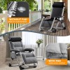 H&ZT Zero Gravity Chair, Adjustable Reclining Lounge Chair With Cushion&Headre
