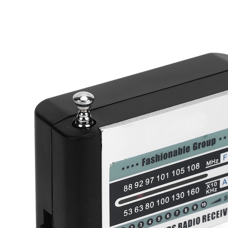 Multifunctional AM FM Portable Pocket Radio Battery Operated AM FM