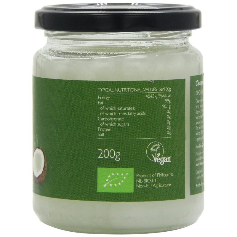 Clearspring Organic Virgin Coconut Oil, 400g