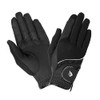 LeMieux Crystal Horse Riding Gloves - Black Large