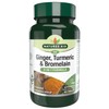 Natures Aid Ginger, Turmeric & Bromelain 60 Tabs (Pack of
