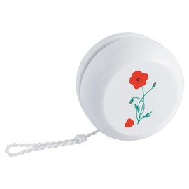 Azeeda 'A Poppy Losing Petals ' Retro Style Yo-Yo (YY00046948)