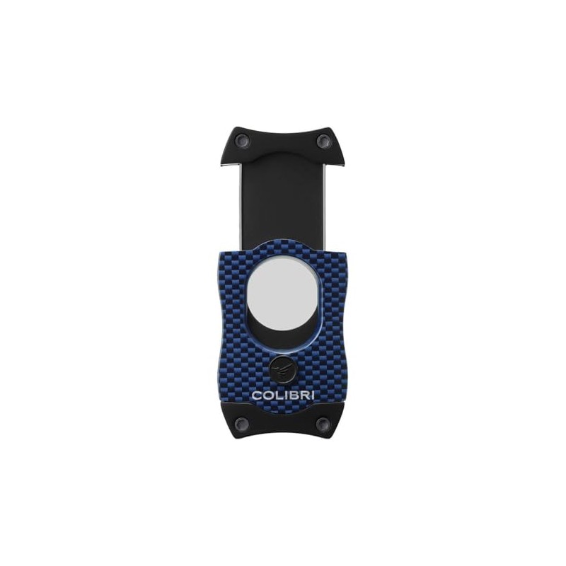 Colibri Cigar Cutter (S-Cut II) Carbon Design Blue