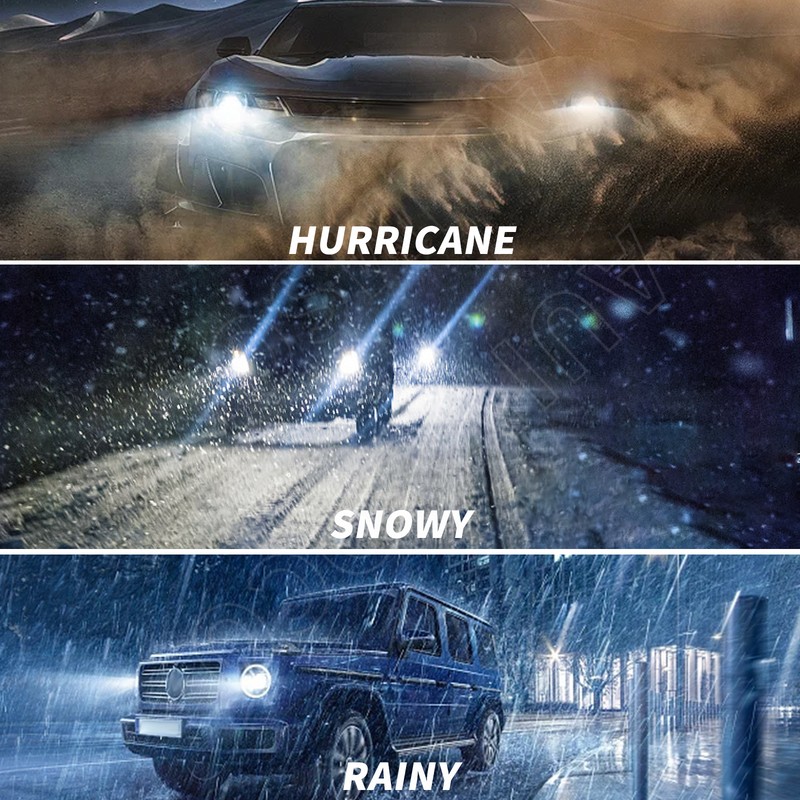 AUIMSOCO H11 LED Headlight Super Bright Bulbs Kit 8000K White