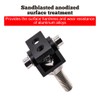 Biqing Mini Motorcycle Spotlight Bracket, Universal Motorcycle LED Headlight Expansion