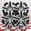 Brighter Design Set of 4 Silver w/Black 5 Spoke 17"